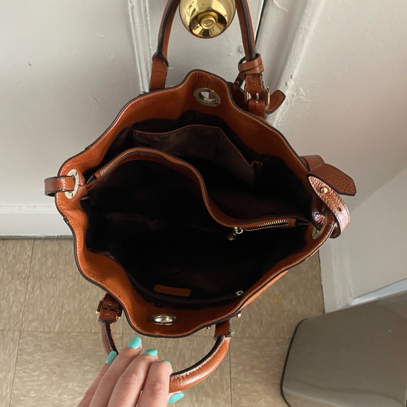 Leather work tote - Picture 2 of 4